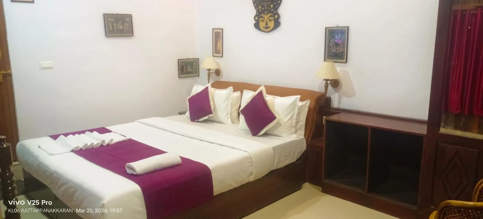 Quarto em Acomodações Particulares Winter Cristel Apartamento Thekkady Índia